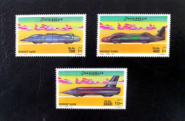 Somalia - Rocket Cars 2001 (MNH) - Somalië (1960-...)