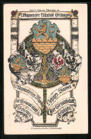 AK Erlangen, Ganzsache Bayern PP15F7, 1. Wappen Der Altstadt  - Briefkaarten