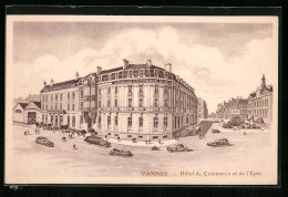 CPA Illustrateur Vannes, Hotel Du Commerce Et De L`Epée  - Vannes