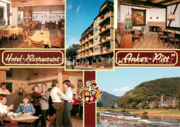 73762926 Moselkern Hotel Restaurant Anker Pitt Kaminzimmer Tanz Fahrgastschiff M - Autres & Non Classés