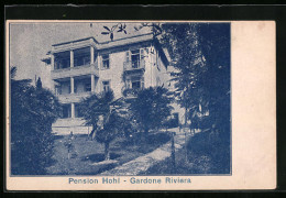 Cartolina Gardone Riviera, Pension Hohl  - Other & Unclassified