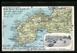 Pc St. Ives, The Habour, Landkarte  - Andere & Zonder Classificatie