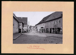 Fotografie Brück & Sohn Meissen, Ansicht Wilsdruff, Dresdner Strasse Mit Klempnerei Alfred Plattner & Herrenausstatter  - Lieux