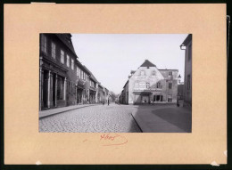 Fotografie Brück & Sohn Meissen, Ansicht Bischofswerda, Grosse Kirchgasse Mit Geschäftshaus Ernst Thiele  - Lieux