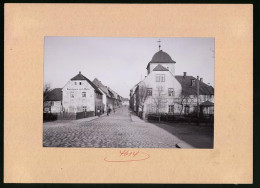 Fotografie Brück & Sohn Meissen, Ansicht Bischofswerda, Dresdner Strasse Mit Wagenbauerei A. Mücke  - Orte