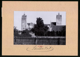 Fotografie Brück & Sohn Meissen, Ansicht Strehla, Schloss Von Der Parkseite Gesehen  - Orte