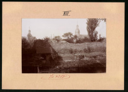 Fotografie Brück & Sohn Meissen, Ansicht Schmölln, Alte Stadtmauer & Kirche  - Lugares