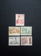 NIEDERLANDE MI-NR. 655-659 GESTEMPELT(USED) SOMMERMARKEN 1955 ARCHITEKTUR - Used Stamps