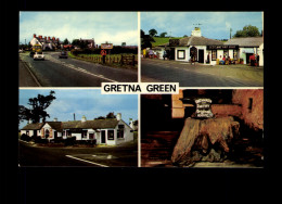 Gretna Green, Südschottland, 4 Bilderkarte - Sonstige & Ohne Zuordnung