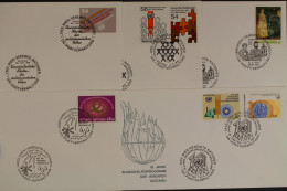 UNO Wien, MiNr. 16-22, Jahrgang 1981, UNPA, FDC - Sonstige & Ohne Zuordnung