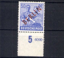 Berlin, MiNr. 30 Halbe HAN, Altsignatur Schlegel, Postfrisch - Neufs