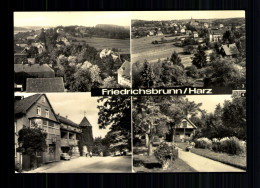 Friedrichbrunn, OT Von Thale, 4 Bilderkarte - Autres & Non Classés