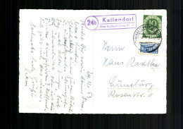 Kattendorf über Kaltenkirchen (Holst.), Landpoststempel Auf Postkarte - Other & Unclassified