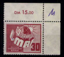 DDR, MiNr. 250, Ecke Rechts Oben, Postfrisch - Nuevos