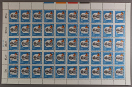 Berlin, MiNr. 313, 50er Bogen, FN 1, PLF I + II, Postfrisch - Unused Stamps