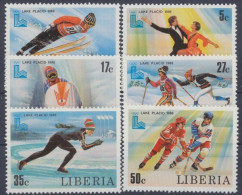 Liberia, MiNr. 1168-1173 A, Postfrisch - Liberia