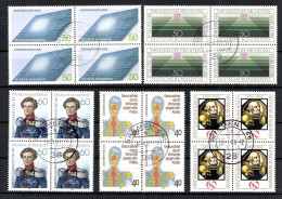 Deutschland (BRD), MiNr. 1036,1089,1098,1101,1115 VB, Gestempelt - Used Stamps