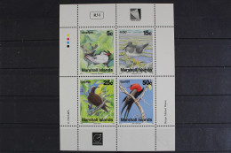 Marshall-Inseln, Vögel, MiNr. 284-287 Kleinbogen, Postfrisch - Marshallinseln