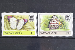 Swaziland, Schmetterlinge, MiNr. 526 + 527, Postfrisch - Swaziland (1968-...)
