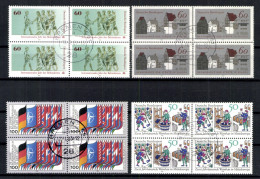 Deutschland (BRD), MiNr. 1034,1063,1083,1084 VB, Gestempelt - Used Stamps