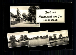 Neuendorf, OT Von Unterspreewald, 4 Ortsansichten - Autres & Non Classés