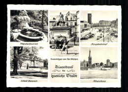 Düsseldorf, Märchenbrunnen, Schloss Benrath, Radschläger, Hauptbahnhof - Autres & Non Classés