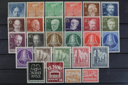 Berlin, MiNr. 87-113, Jahrgang 1952-1953, Postfrisch - Unused Stamps