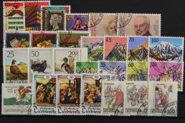 Liechtenstein, MiNr. 984-1010, Jahrgang 1990, ESST - Années Complètes