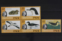 Palau, Vögel, MiNr. 65-69, Viererblock + 1 Wert, Postfrisch - Palau