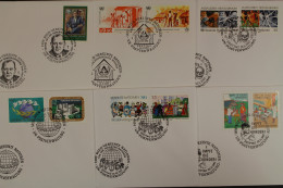 UNO Wien, MiNr. 68-78, Jahrgang 1987, UNPA, FDC - Sonstige & Ohne Zuordnung