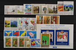 Liechtenstein, Partie Aus 1991 - 1994, Postfrisch / MNH - Autres & Non Classés