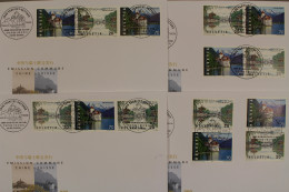 Schweiz, MiNr. 1667-1668 Zd-Kombinationen, FDC - Unused Stamps