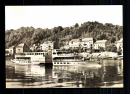 Bad Schandau, Ortsansicht Mit Fahrgast-Luxusschiff "Ernst Thälmann" - Autres & Non Classés