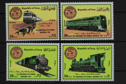 Irak, Eisenbahn, MiNr. 832-835, Postfrisch - Irak