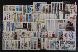 Berlin, MiNr. 750-879, Jahrgänge 1986-1990, Postfrisch - Unused Stamps
