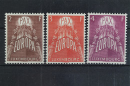 Luxemburg, MiNr. 572-574, CEPT 1957, Postfrisch - Other & Unclassified