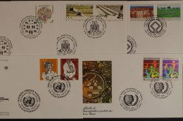 UNO Wien, MiNr. 38-46, Jahrgang 1984, UNPA, FDC - Sonstige & Ohne Zuordnung