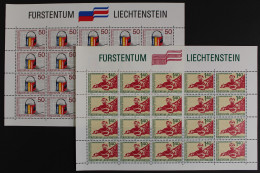 Liechtenstein, MiNr. 945-946, Bögen, Postfrisch - Other & Unclassified