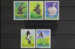 Dänemark, Vögel, MiNr. 872-876 Fünferstreifen, Postfrisch - Other & Unclassified