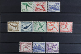 Deutsches Reich, MiNr. 600-602 + 609-616, Postfrisch - Unused Stamps