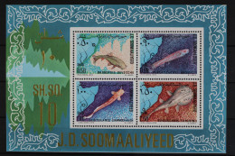 Somalia, Fische / Meerestiere, MiNr. Block 9, Postfrisch - Somalie (1960-...)