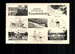 Timmendorfer Strand, Ostseeheilbad, 8 Bilderkarte - Autres & Non Classés