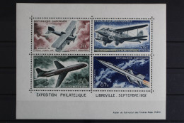 Gabun, Flugzeuge, MiNr. Block 1, Postfrisch - Gabon (1960-...)