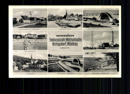 Ostseebäder Swinemünde, Osternothafen, Heringsdorf,Misdroy, 8 Bilderkarte - Pommern