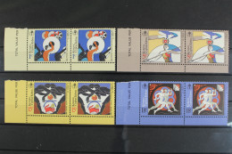 Zypern, MiNr. 711-714, Paare, Ecken Links Unten, Postfrisch - Unused Stamps