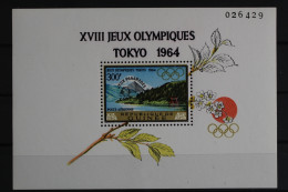 Guinea, Olympiade, MiNr. Block 14, Postfrisch - Guinea (1958-...)