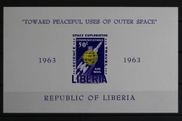 Liberia, Weltraum, MiNr. Block 27 B, Postfrisch - Liberia