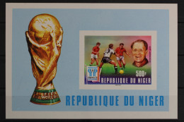 Niger, Fußball, MiNr. Block 18 B, Postfrisch - Niger (1960-...)