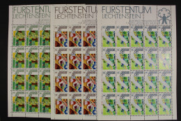 Liechtenstein, MiNr. 939-941 Kleinbögen, Postfrisch - Sonstige & Ohne Zuordnung