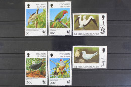 Pitcairn, Vögel, MiNr. 487-492, Postfrisch - Pitcairn